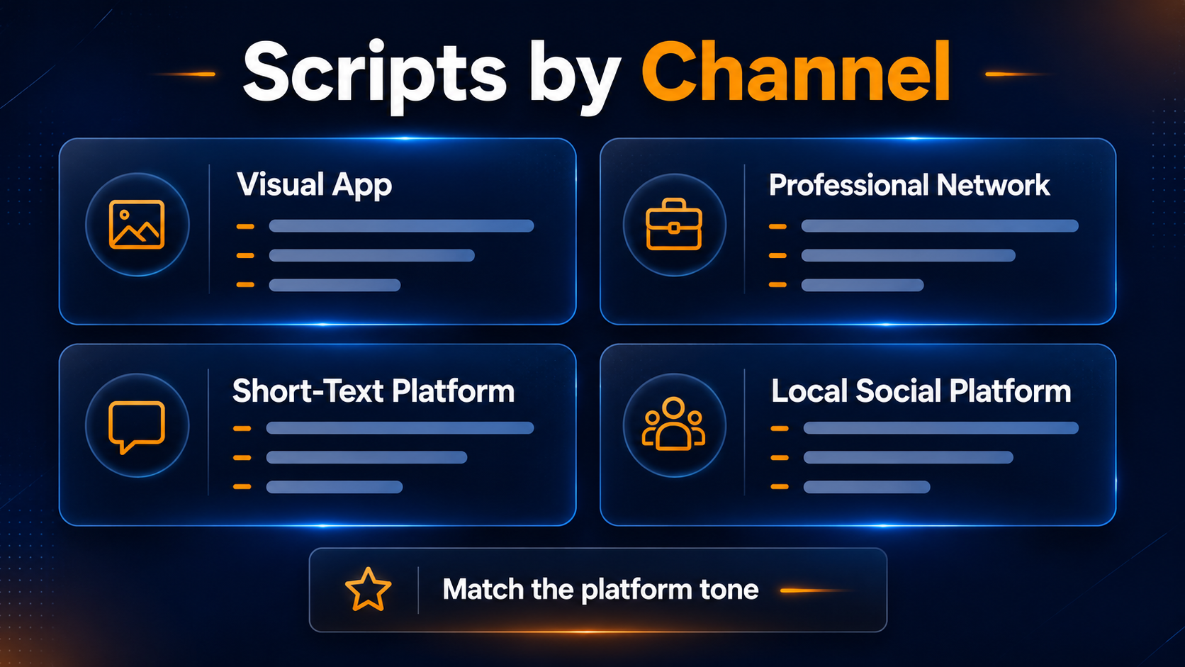 Instagram cold DM script infographic